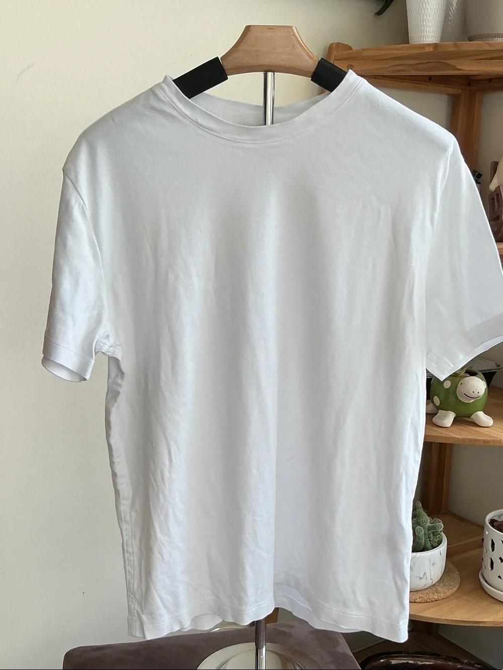 Banana Republic White Short Sleeve Crew T-Shirt
